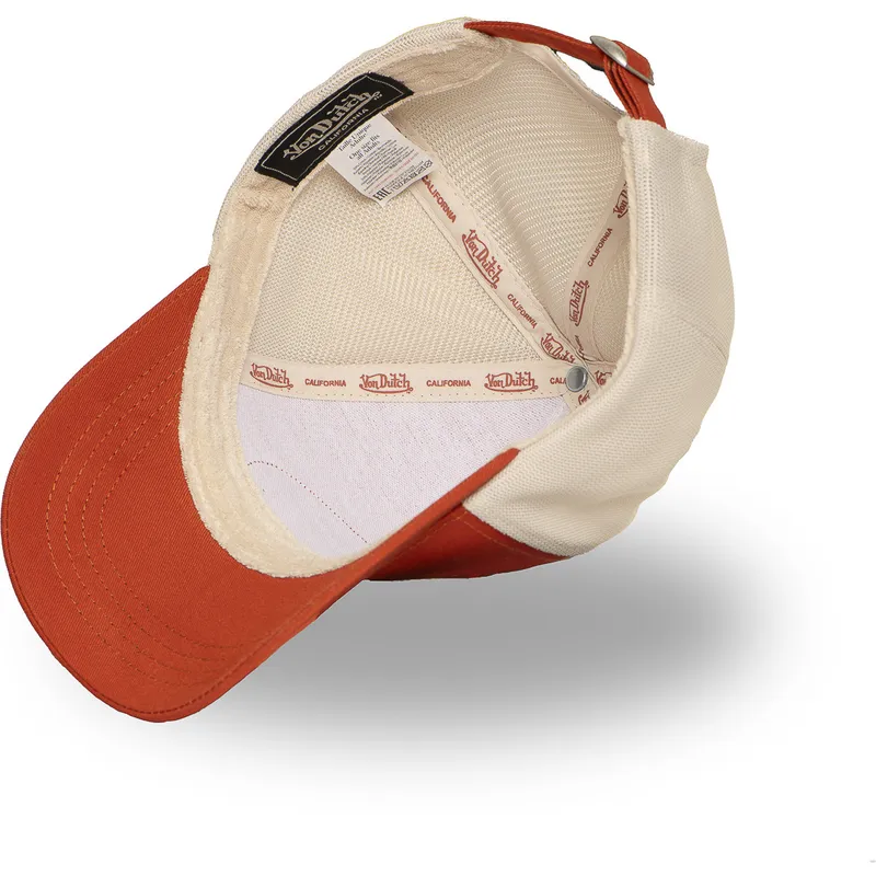 petten-gebogen-oranje-verstelbare-band-van-von-dutch
