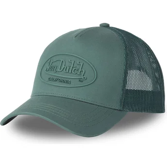 Gorra trucker verde LOG15 de Von Dutch