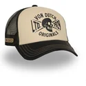 gorra-trucker-beige-y-negra-crew28-de-von-dutch