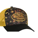 von-dutch-subl07-schwarze-und-gelbe-trucker-kappe