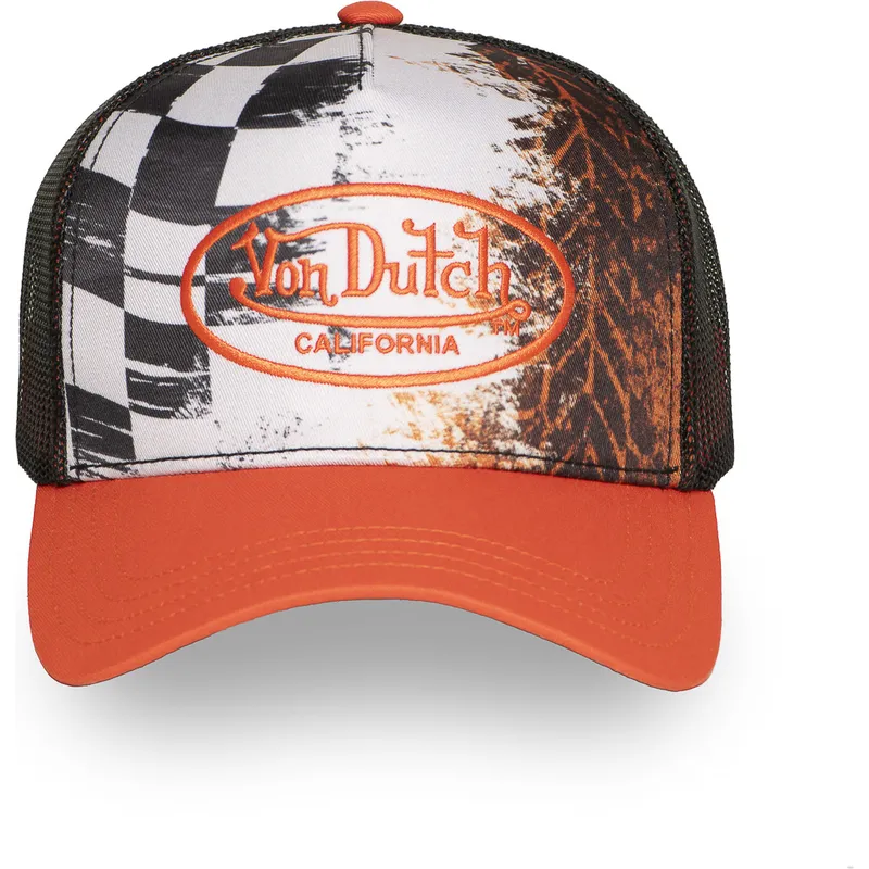 petten-gebogen-oranje-snapback-van-von-dutch petten-gebogen-oranje-snapback-van-von-dutch