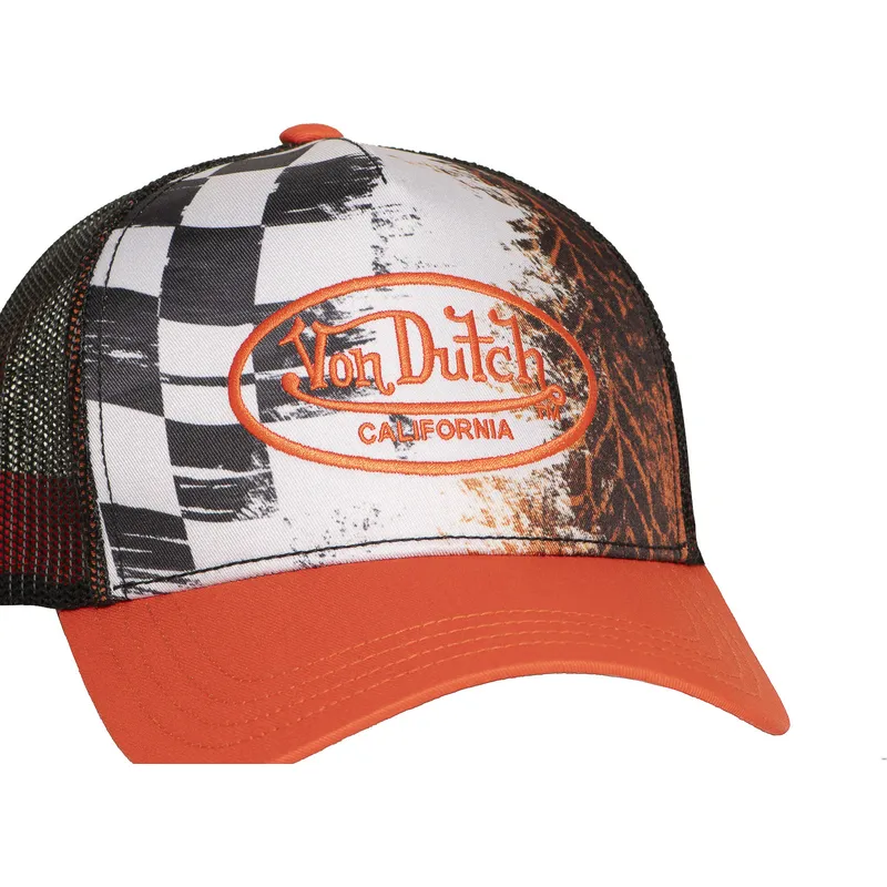 petten-gebogen-oranje-snapback-van-von-dutch petten-gebogen-oranje-snapback-van-von-dutch
