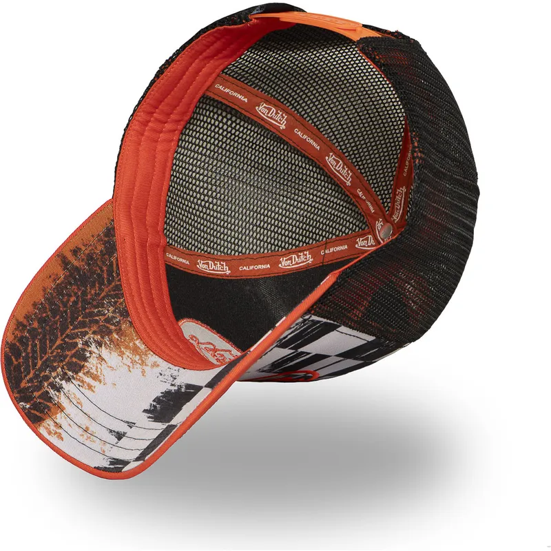petten-gebogen-oranje-snapback-subl10-van-von-dutch