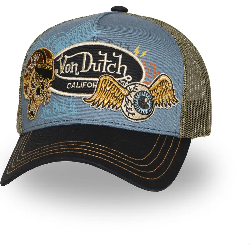 petten-gebogen-meerkleurig-snapback-patches10-van-von-dutch