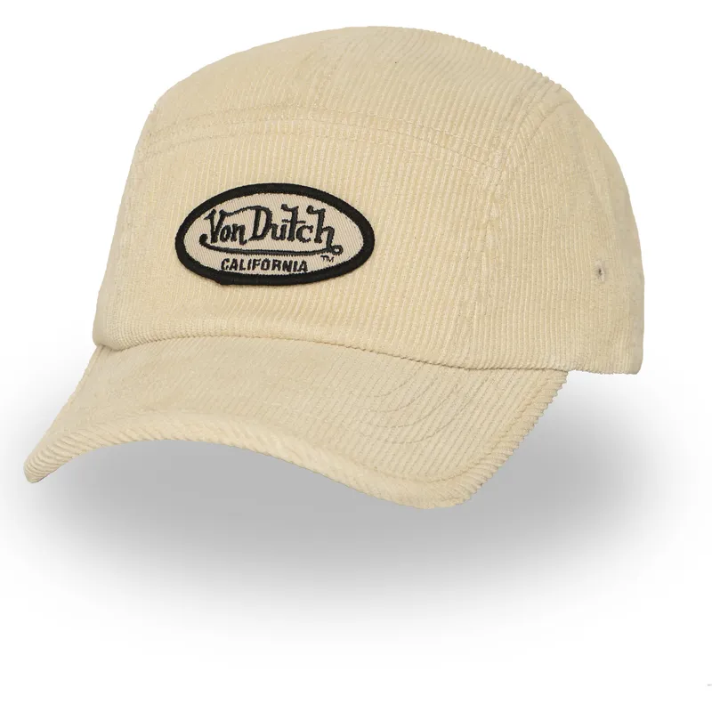 gorra-curva-beige-ajustable-vel01-de-von-dutch
