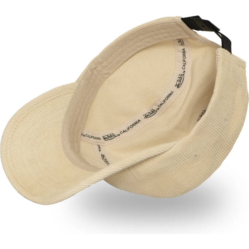 gorra-curva-beige-ajustable-vel01-de-von-dutch
