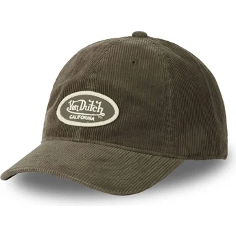 Grøn justerbar curved cap LOG07 fra Von Dutch