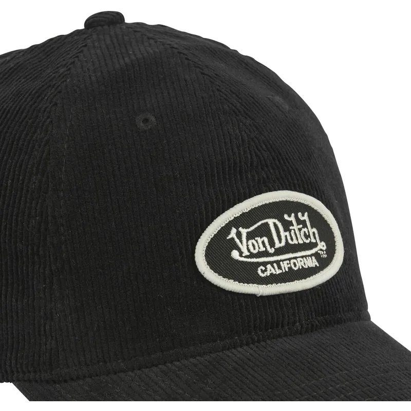 petten-gebogen-zwart-verstelbaar-log09-van-von-dutch