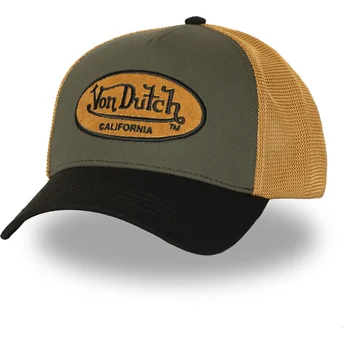 Petten gebogen meerkleurig snapback TERRY09 van Von Dutch