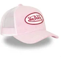 petten-gebogen-roze-snapback-van-von-dutch