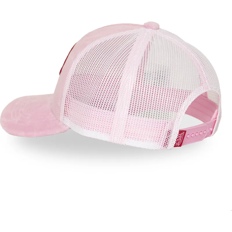 petten-gebogen-roze-snapback-van-von-dutch