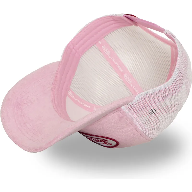 petten-gebogen-roze-snapback-van-von-dutch