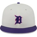 beige-og-violet-justerbar-59fifty-clr-dvlp-flad-kasket-fra-detroit-tigers-mlb-af-new-era