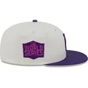 cappellino-piatto-beige-e-viola-aderente-59fifty-clr-dvlp-dei-los-angeles-dodgers-mlb-di-new-era