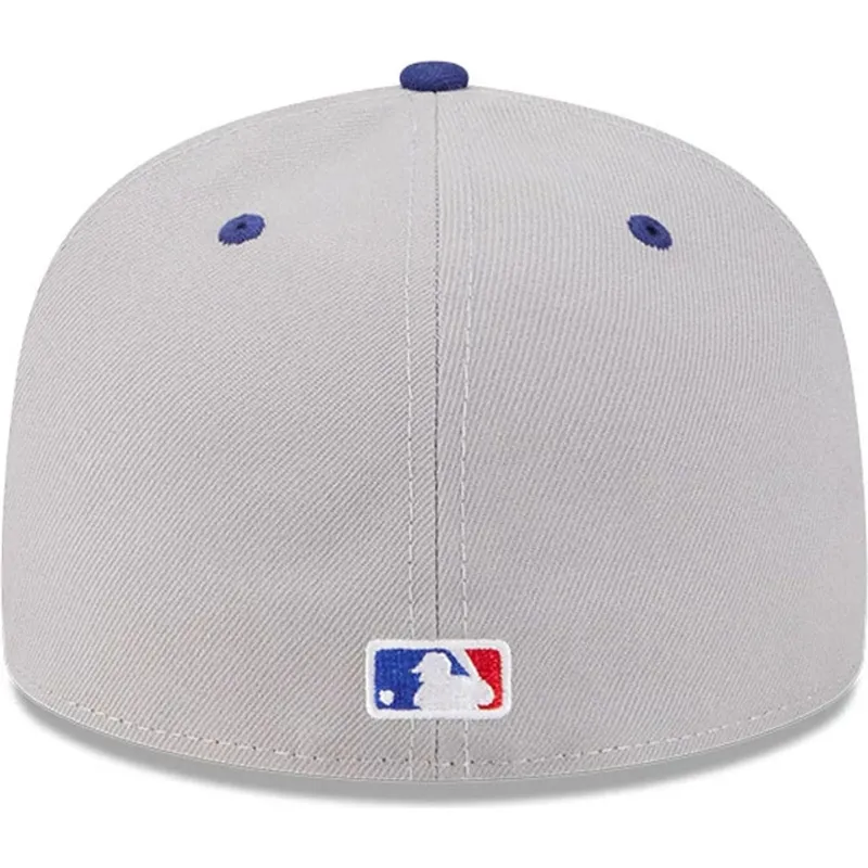 gra-og-bla-buet-kasket-justeret-59fifty-player-shohei-ohtani-fra-los-angeles-dodgers-mlb-fra-new-era