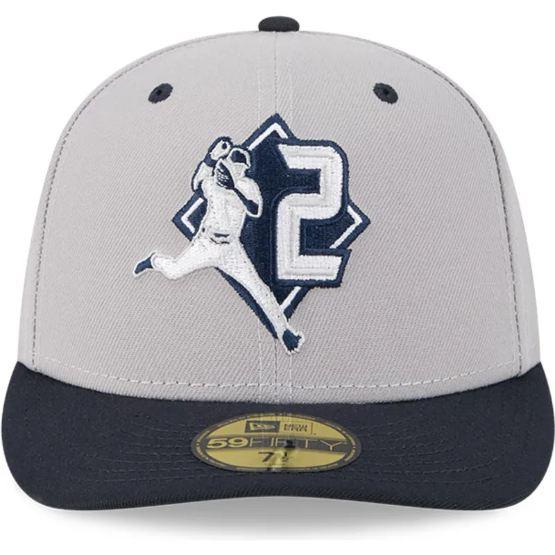 petten-gebogen-grijs-fitted-59fifty-player-derek-jeter-van-new-york-yankees-mlb-van-new-era petten-gebogen-grijs-fitted-59fifty-player-derek-jeter-van-new-york-yankees-mlb-van-new-era
