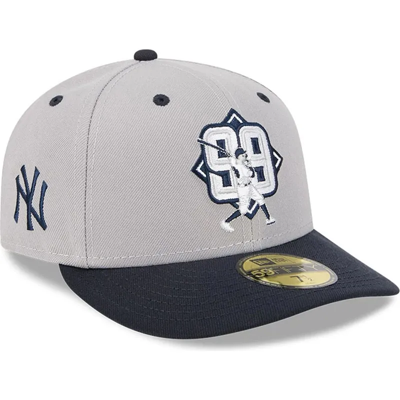 gra-og-marinebla-buet-59fifty-player-aaron-judge-new-york-yankees-mlb-kasket-fra-new-era