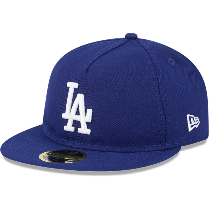 plaska-niebieska-dopasowana-czapka-59fifty-retro-crown-a-frame-easy-los-angeles-dodgers-mlb-new-era