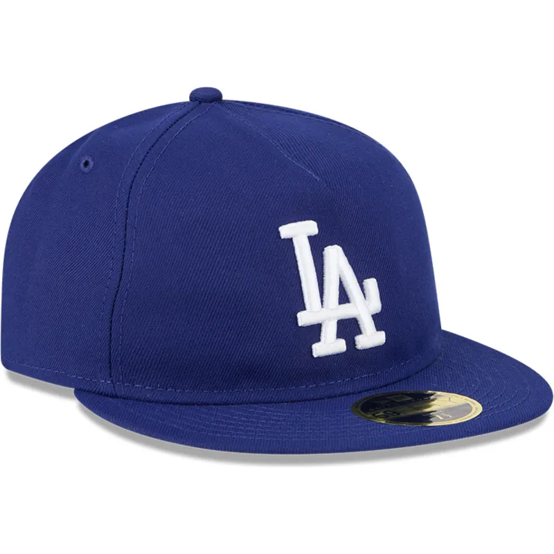 plaska-niebieska-dopasowana-czapka-59fifty-retro-crown-a-frame-easy-los-angeles-dodgers-mlb-new-era