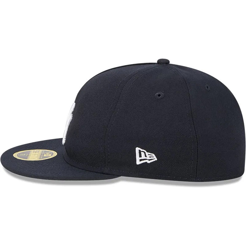 flad-marinebla-kasket-justerbar-59fifty-retro-crown-a-frame-easy-fra-new-york-yankees-mlb-fra-new-era