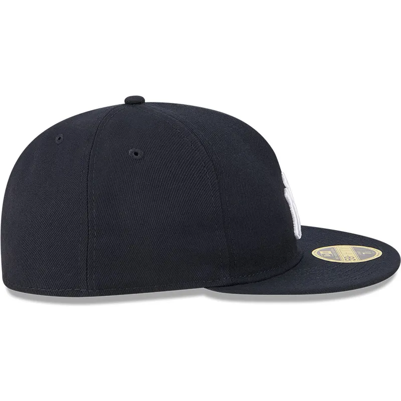 flad-marinebla-kasket-justerbar-59fifty-retro-crown-a-frame-easy-fra-new-york-yankees-mlb-fra-new-era