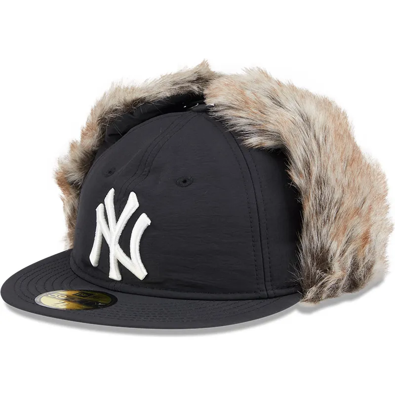 New Era Flat Brim 59FIFTY Winter Dog Ear New York Yankees MLB