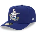 gorra-curva-azul-ajustada-59fifty-a-frame-cartoon-de-los-angeles-dodgers-mlb-de-new-era