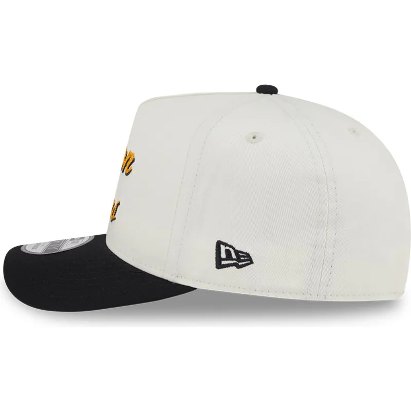 petten-gebogen-beige-snapback-9fifty-a-frame-chainstitch-van-boston-bruins-nhl-van-new-era