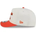beige-og-orange-kurvet-snapback-9fifty-a-frame-chainstitch-kasket-fra-anaheim-ducks-nhl-fra-new-era