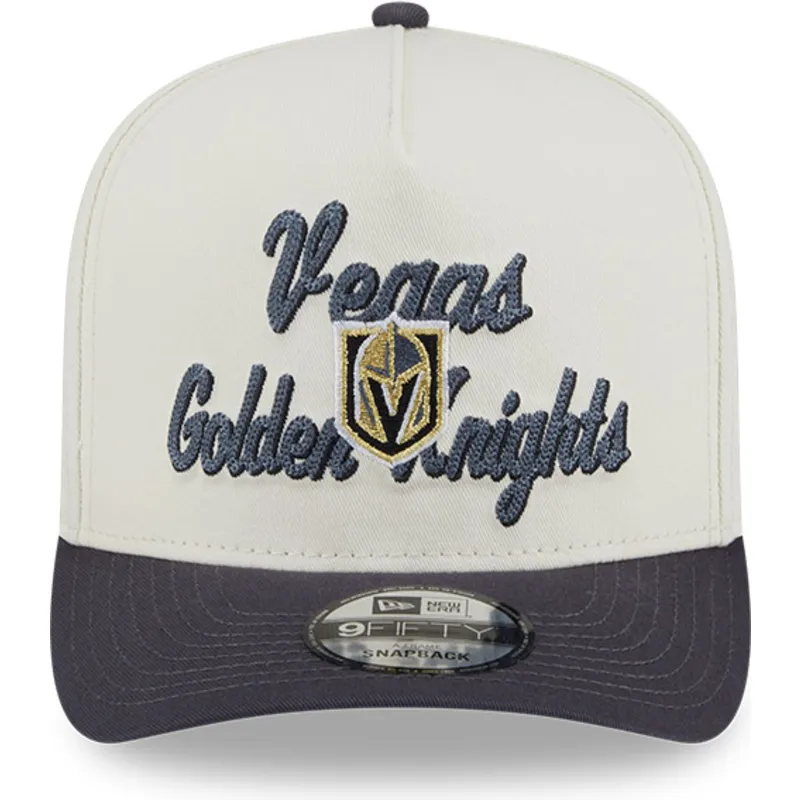 beige-och-gra-kurvad-keps-snapback-9fifty-a-frame-chainstitch-vegas-golden-knights-nhl-fran-new-era