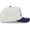 cappellino-curva-beige-e-viola-snapback-9fifty-a-frame-chainstitch-dei-toronto-maple-leafs-nhl-di-new-era