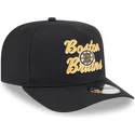 petten-gebogen-zwart-snapback-9fifty-a-frame-chainstitch-van-boston-bruins-nhl-van-new-era
