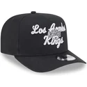 sort-buet-snapback-kasket-9fifty-a-frame-chainstitch-fra-los-angeles-kings-nhl-fra-new-era