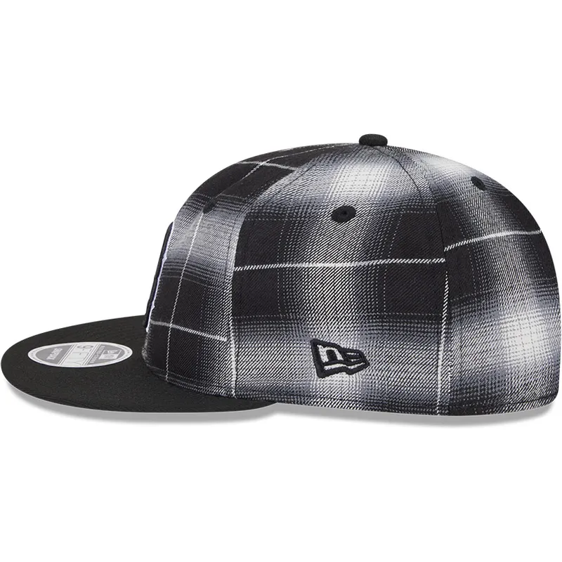 petten-plat-zwart-snapback-9fifty-retro-crown-plaid-van-boston-red-sox-mlb-van-new-era petten-plat-zwart-snapback-9fifty-retro-crown-plaid-van-boston-red-sox-mlb-van-new-era