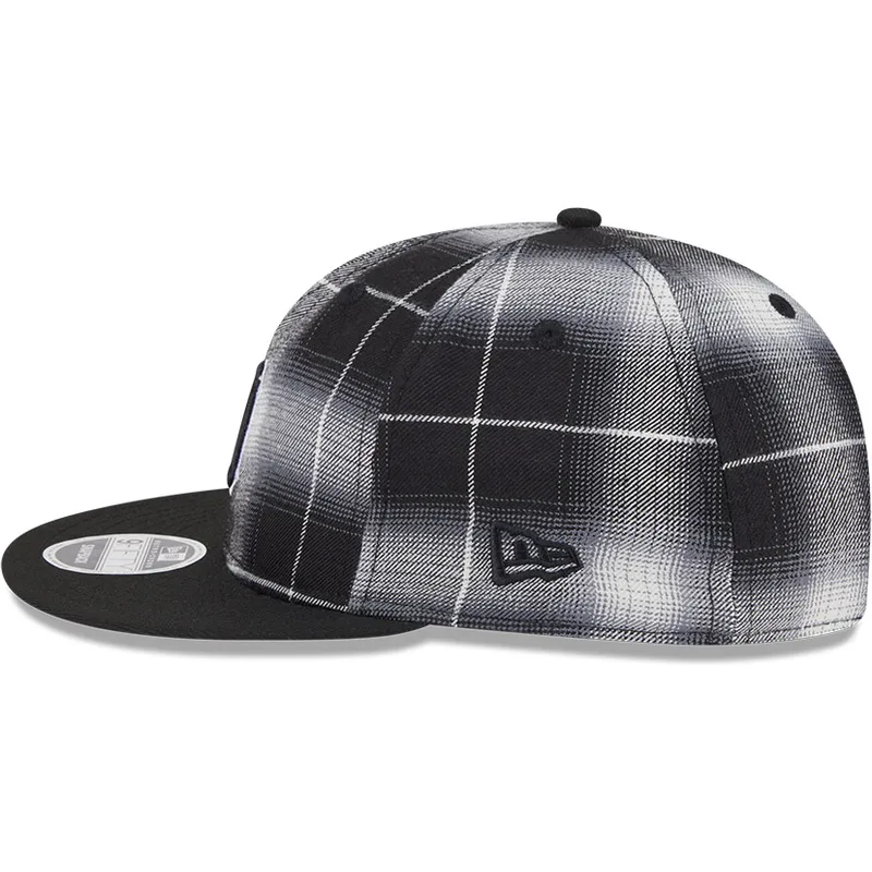 sort-flad-snapback-9fifty-retro-crown-plaid-kasket-fra-detroit-tigers-mlb-fra-new-era