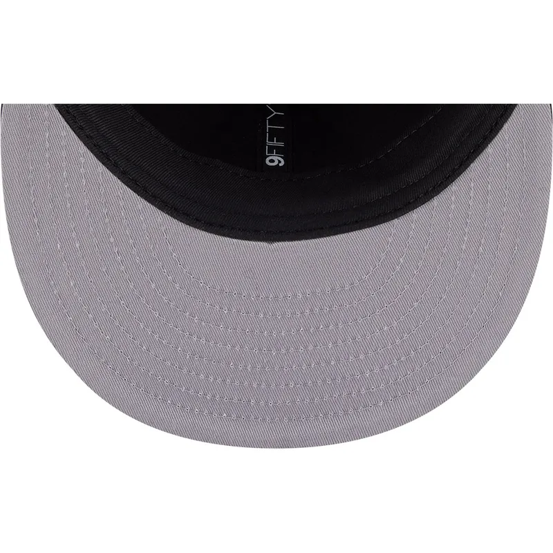 svart-platt-snapback-keps-9fifty-retro-crown-plaid-fran-new-york-yankees-mlb-av-new-era