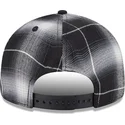 schwarze-flache-snapback-kappe-9fifty-retro-crown-plaid-der-oakland-athletics-mlb-von-new-era