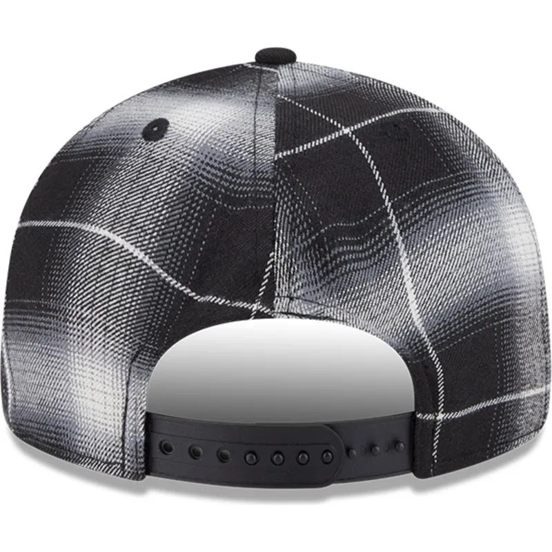 sort-flad-snapback-9fifty-retro-crown-plaid-kasket-fra-oakland-athletics-mlb-fra-new-era