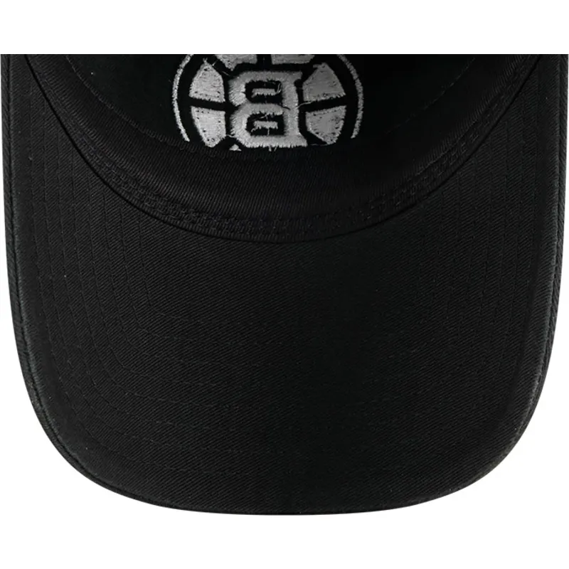 petten-gebogen-zwart-verstelbare-band-9twenty-stamp-van-boston-bruins-nhl-van-new-era