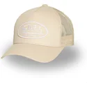 beige-verstellbare-trucker-kappe-lof-b35-von-von-dutch