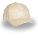cappello-trucker-beige-regolabile-lof-b35-di-von-dutch