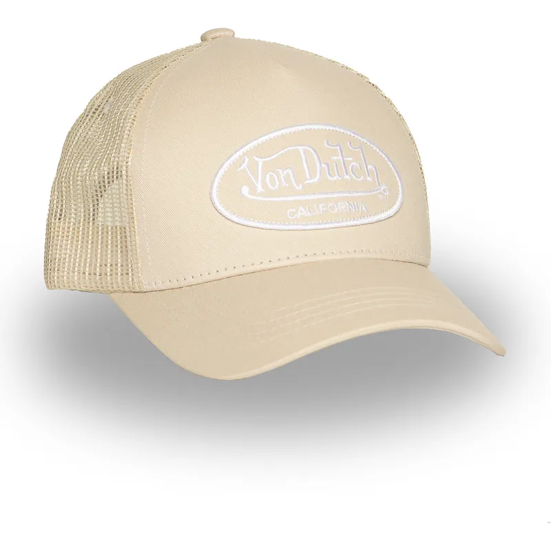 beige-justerbar-truckerkeps-lof-b35-fran-von-dutch