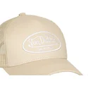 petten-gebogen-beige-verstelbaar-lof-b35-van-von-dutch