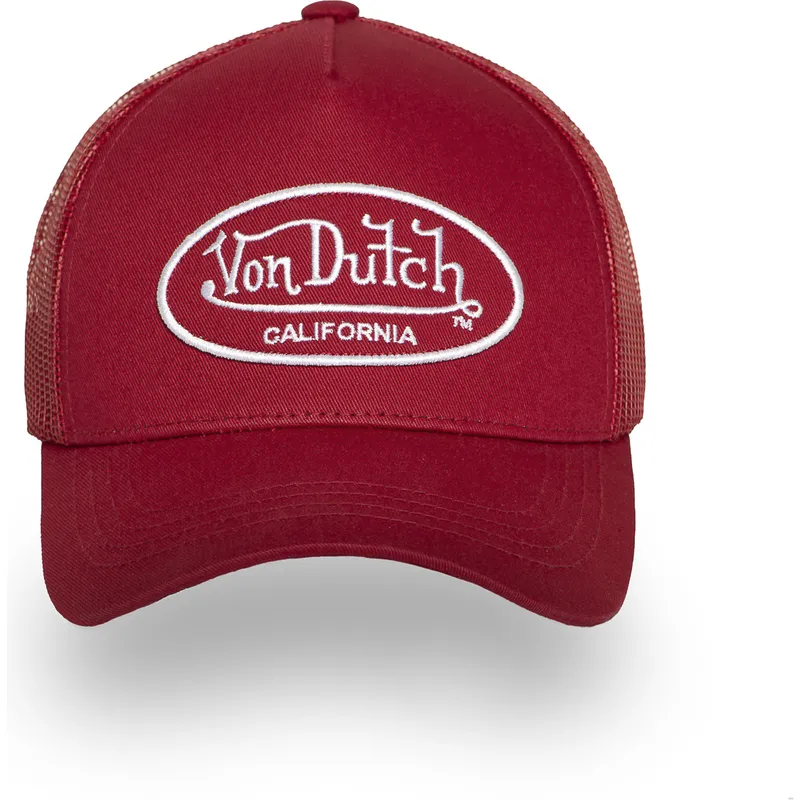 petten-gebogen-rood-verstelbare-band-van-von-dutch