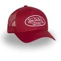 petten-gebogen-rood-verstelbare-band-van-von-dutch