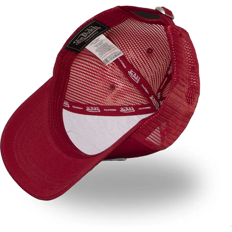 petten-gebogen-rood-verstelbare-band-van-von-dutch