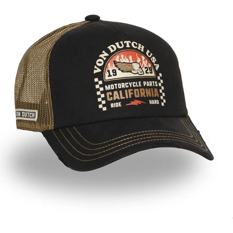 petten-gebogen-zwart-snapback-crew25-van-von-dutch