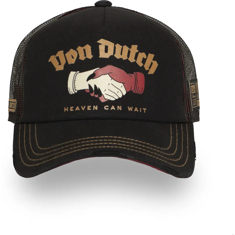 sort-trucker-kasket-crew29-fra-von-dutch