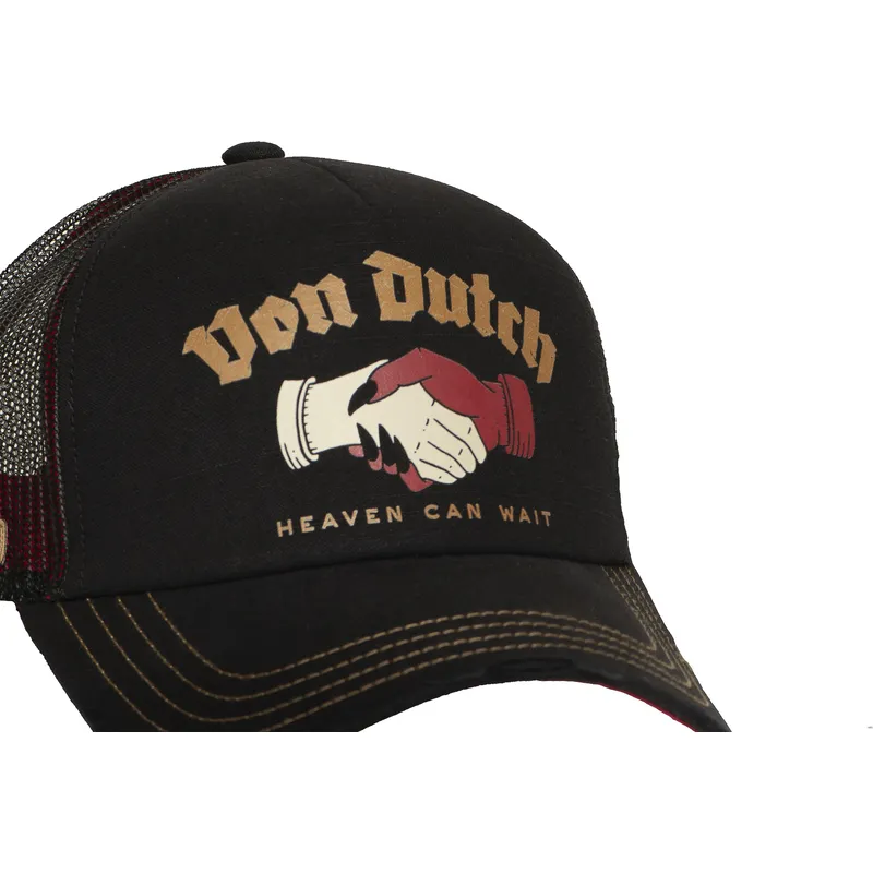 petten-gebogen-zwart-snapback-van-von-dutch