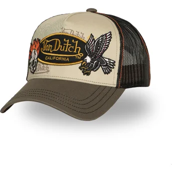 Czapka trucker wielokolorowa PATCHES11 od Von Dutch